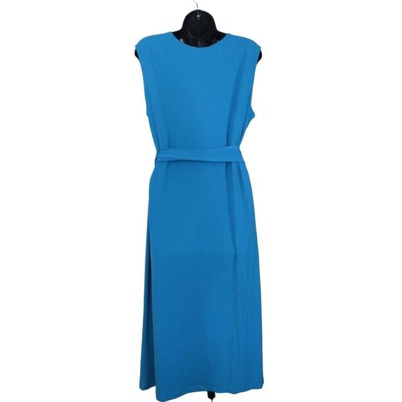 Nine & Co Jasmine Belted Dress Capri XL - Picture 2 of 8